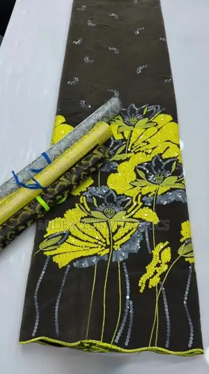 Brocade Lace Fabric - 5 Yards+