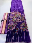 Brocade Lace Fabric - 5 Yards+ - 4