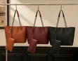 Duo Chain Tote Bag with Pouch - 2