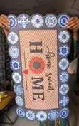 VIP Brand Modern Multicolor Door Mat - 5
