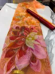 Premium Neon Beaded Lace Fabric - 3