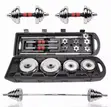 York 30kg Karfe Dumbbells (Sabon Sama) - 1
