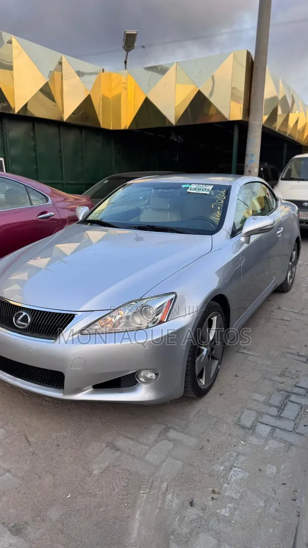 2010 Lexus IS 250 C Convertible Silver - 1