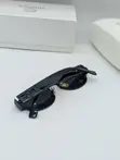 Versace Men's Oval Sunglasses - Black - 3