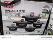 10-Piece Granite Non-Stick Cookware Set - 1