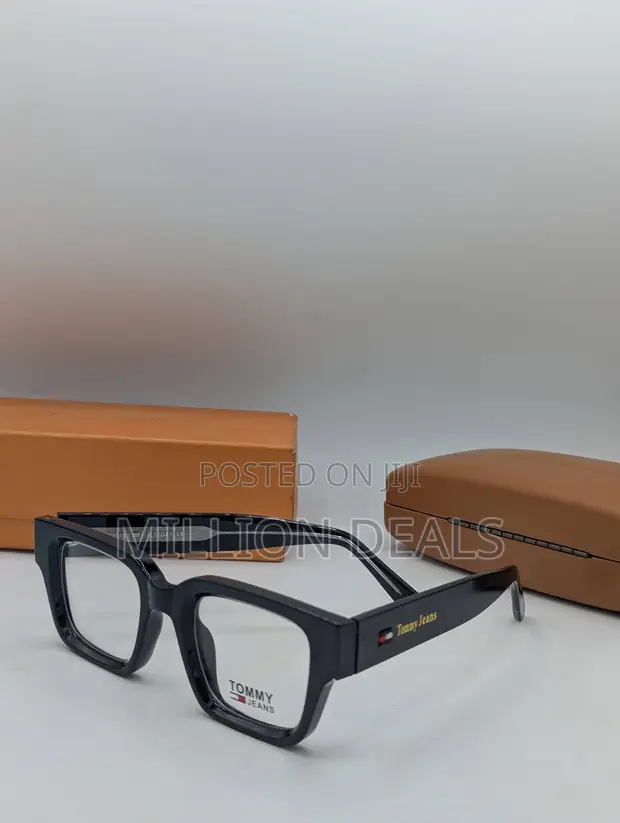 Tommy Jeans Optical Frames - Square, Black - 1