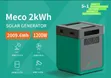 Meco 2kWh/1200W Solar Generator - 2