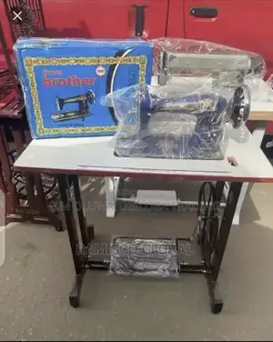 Brother Mechanical Sewing Machine with Treadle Stand