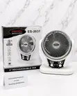 Eurosonic ES-2631 6-Inch Rechargeable Fan with LED Light - 2