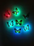 3D Butterfly LED Multicolor Wall Sticker - 2