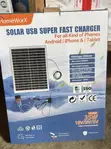 Solar USB Super Fast Charger (Brand New) - 2