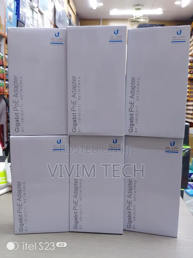 Ubiquiti 24V PoE Adapter (12W) - 1