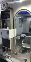 Kujerun Gyaran Gashi da Madubai masu Hasken LED - 1