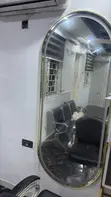 Kujerun Gyaran Gashi da Madubai masu Hasken LED - 2