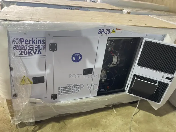 20KVA Silent Diesel Generator (Perkins) - 1