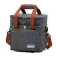 2-Layer Insulated Lunch Box - Large Compartments (Design 3) - 2