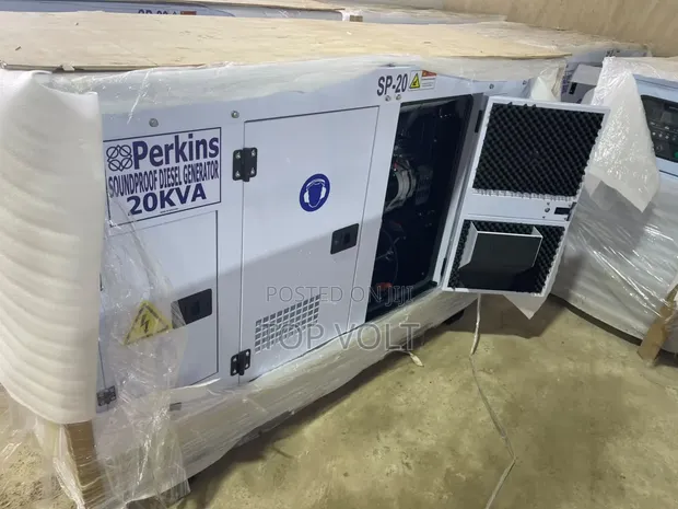 20KVA Perkins Soundproof Diesel Generator - 1