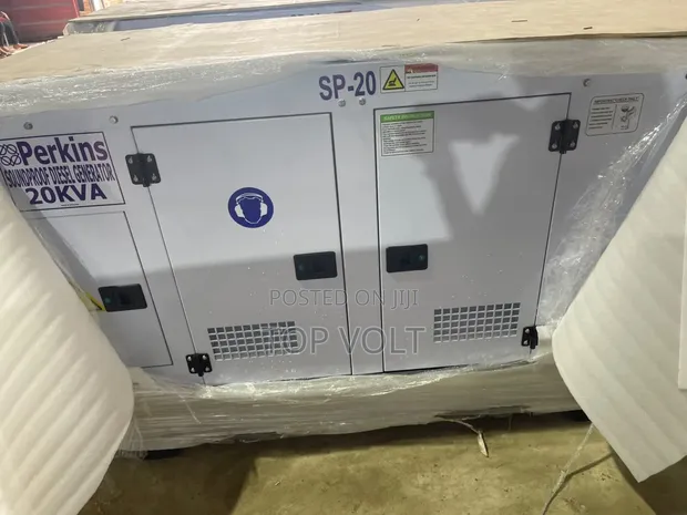 20KVA Perkins Jinjiri Mai Jinƙunƙun Baki - 1