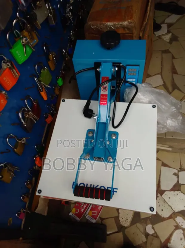 Heat Press Machine for Garment Production - 1