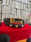 Beautiful Leather Chain Bracelet - 5