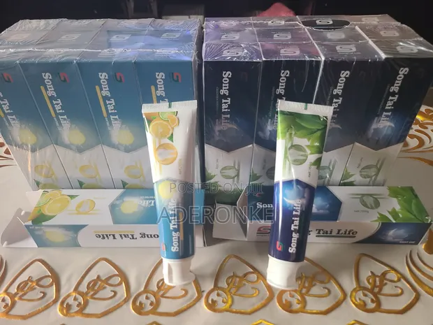 Songtai Life Day & Night Toothpaste (Lemon & Green Tea) - 1