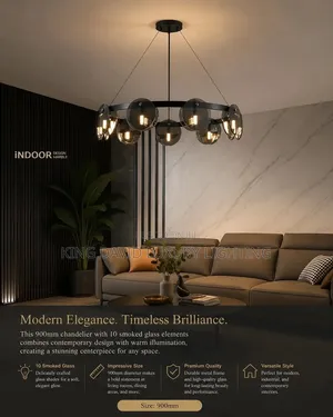 900mm Circular Chandelier - Nordic Design