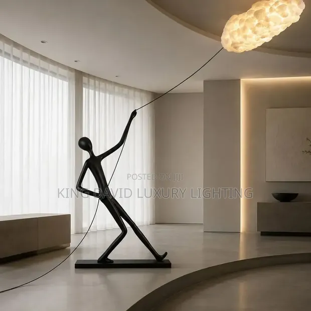 Atlas Cloud Sculpture Floor Lamp - 1