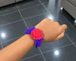 Kwalliyar Hannu ta Crochet Rose da Fiffike - 2