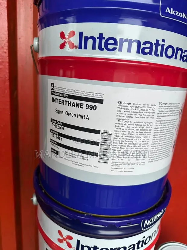 Interthane 990 Signal Green Sashe A & B - 1