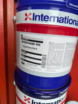 Interthane 990 Signal Green Sashe A & B