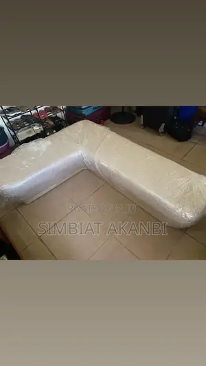 Brand New Luxury Cream L-Shape Sectional Sofa