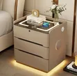 Smart Nightstand: Wireless Charger, Bluetooth Speaker, Password Lock - 1