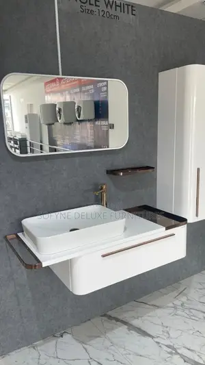 Quality Ceramic Countertop Vanity Unit Set