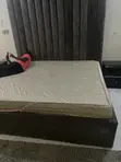 New 6x7 Bedframe and Mattress - 1