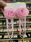 Bridal Flower Earrings - 1