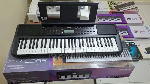 Yamaha PSR-E383 Electronic Keyboard - 1