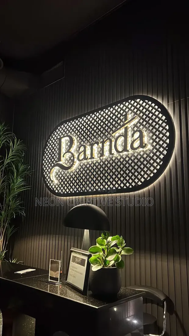 Classy Stainless Steel Signage - 1