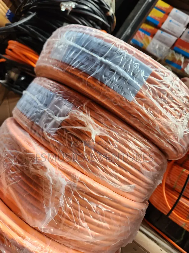 Kabel Na'urar Magana Na Copper 2 Core (50m & 100m) - 1