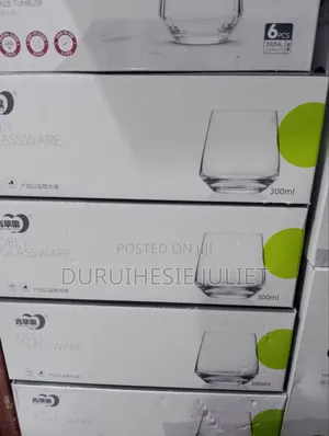 Set of 6 Whiskey Glass Cups