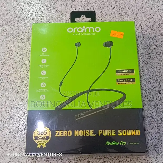 Oraimo Necklace Pro OEB-E80D Neckband Earphones - 1