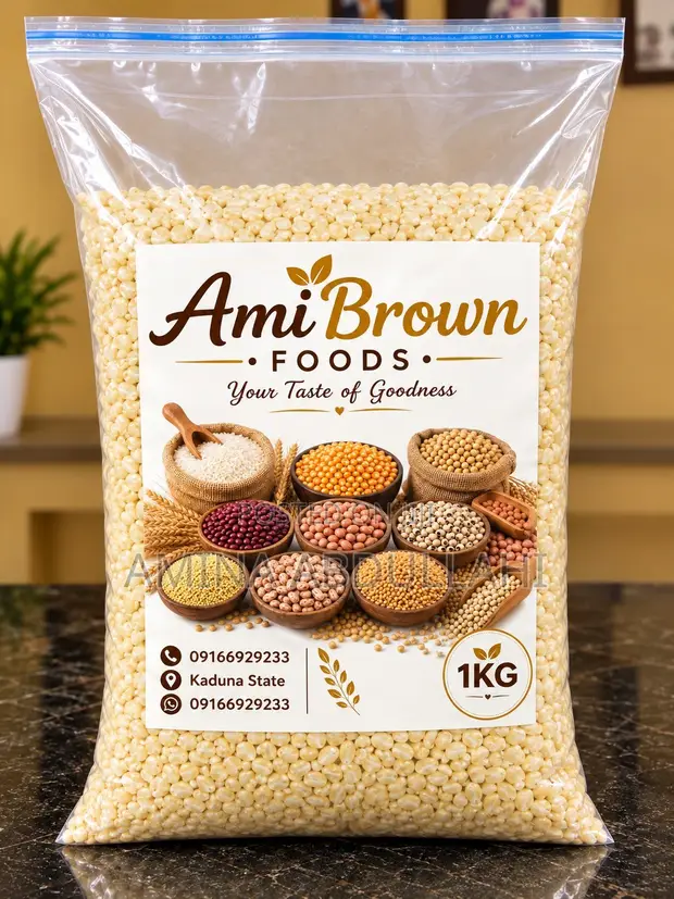 AmiBrown Foods Washed & Grinded Beans - 1