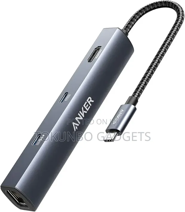 Anker 6-in-1 USB-C Hub with Ethernet - 1