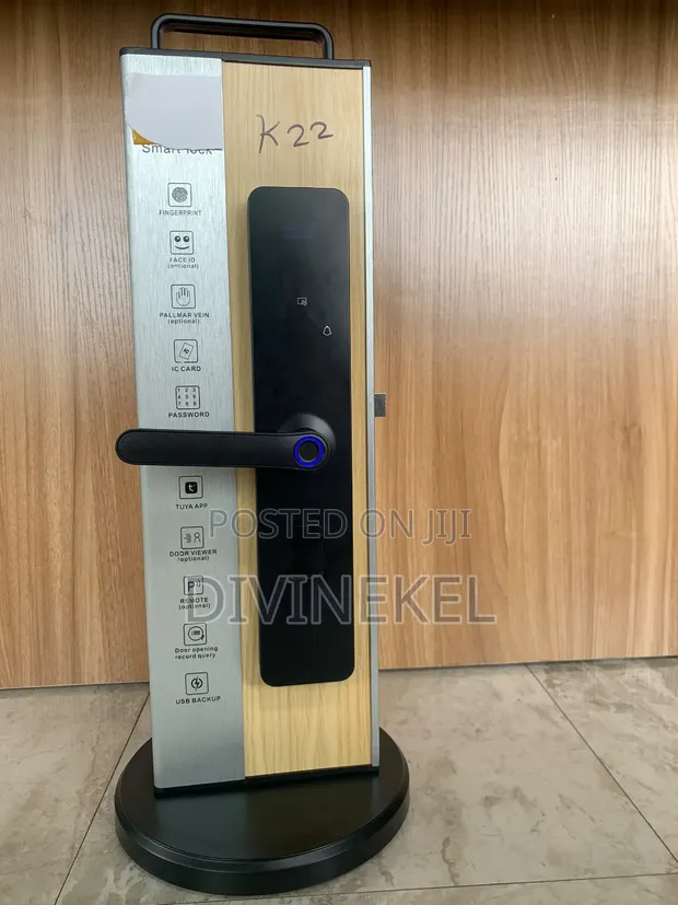 K22 Smart Lock - Fingerprint, IC Card, Bluetooth - 1
