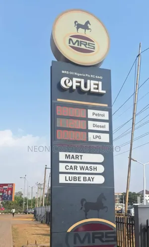 Sarrafa Babban Alamar Filling Station