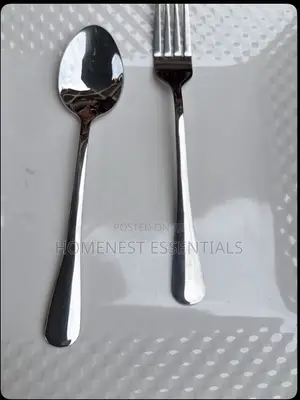 Saita cokali da cokali mai yatsa 12 na bakin karfe