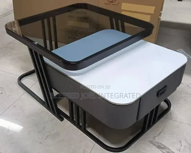 2-in-1 Gilashi da Mabel Center Table - 1