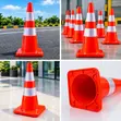Alphateck Traffic Safety Cones - Large - 1