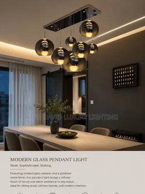 Fitilar Pendant Na Zamani Da Gilashi