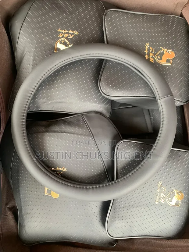 Black Seat Covers for All Vehicles - 1