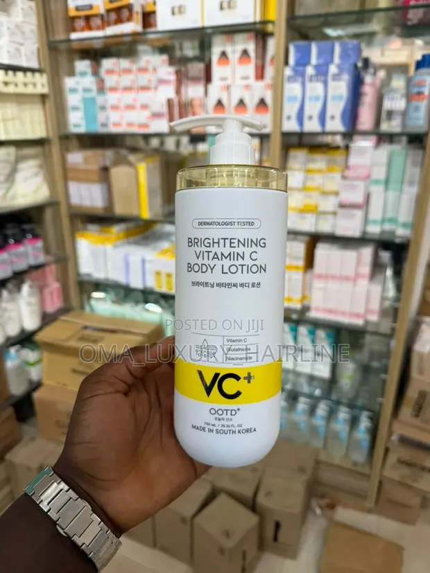 OOTD Mai Haskaka Lotion Jiki Da Vitamin C 750ml - 1